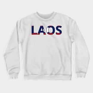 Drapeau Laos Crewneck Sweatshirt